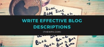 blog description examples