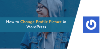 changing profile picture without gravatar on wordpress