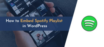 how to embed a spotify playlist in wordpress