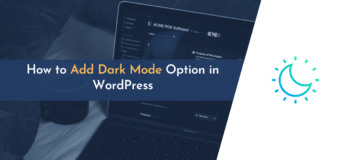 dark mode in wordpress