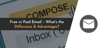 comparing free ve paid email, free email services, free vs paid email, paid email services