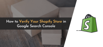 verify shopify store in webmasters