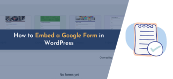 embed google forms in wordpress